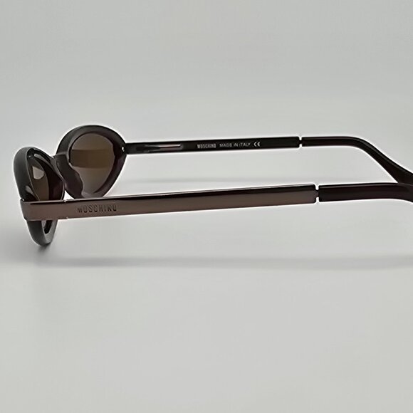 Moschino M3573-S 194/33 Tortoise Bronze Frame Brown Lens Sunglasses Italy 49mm main image 4